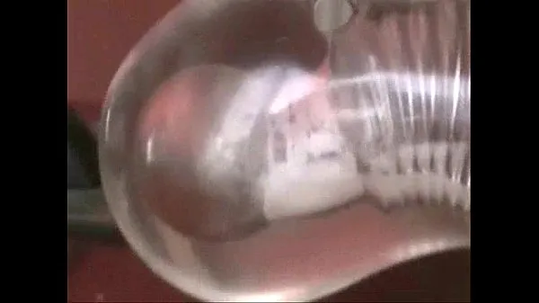 Show Cum inside clear fleshlight - all internal power Tube