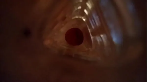 عرض A look inside fleshlight with a cumshot ending أنبوب الطاقة