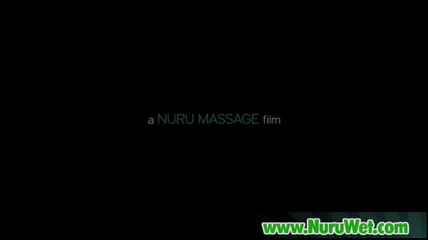 Show Nuru Massage WIth Busty Asian And Hardcore Fucking On Air Matress 25 power Tube