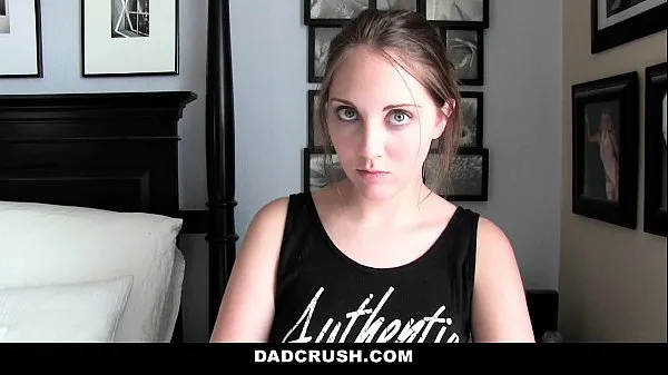 Show DadCrush- Caught and Punished StepDaughter (Nickey Huntsman) For Sneaking power Tube