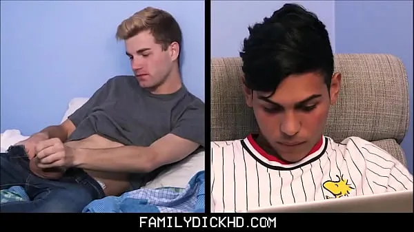 Show Bear Step Dad Walks In On His Twink Step Son Fucking A Twink Latino Foreign Exchange Student And Joins In - Kristofer Weston, Ariano power Tube