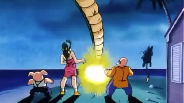 Mostra DBZ D Bulma prima desidera Shenron scopa Bulma con un grosso cazzotubo di alimentazione