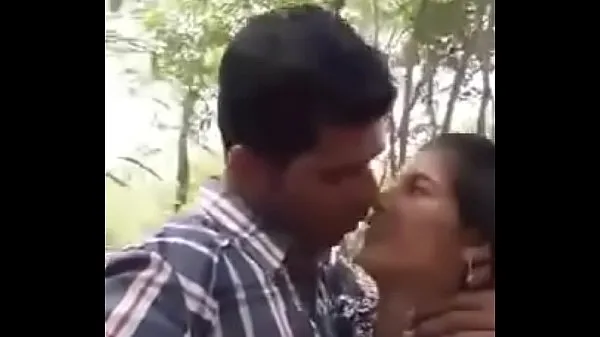 Show Cute Indian lover having sex at park power Tube