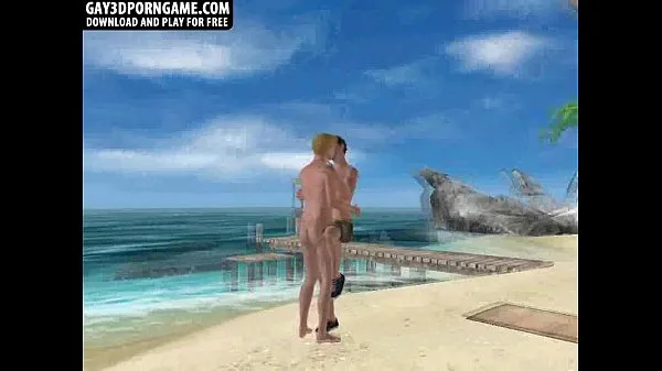 Afficher Deux mecs sexy en 3D baisent au soleiltube de puissance