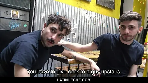 Show LatinLeche - Sexy Latino Boy Gets Covered In Cum By Four Hung Guys power Tube