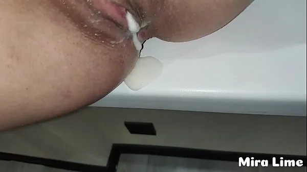 Hiển thị Risky creampie while family at the home ống điện