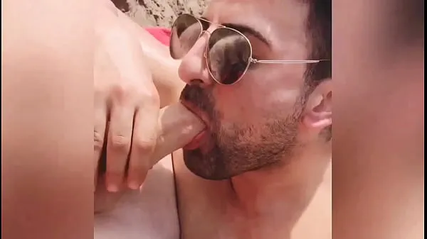 Vis Blowjob at german Public Beach strømrør