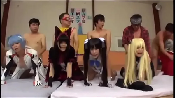 Cosplay party 파워 튜브 표시