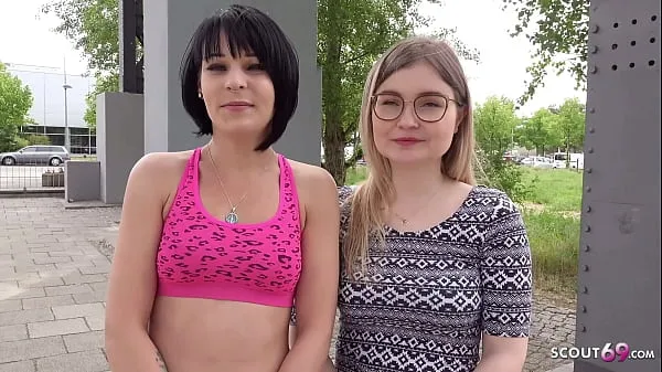 Visa GERMAN SCOUT - TWO SKINNY GIRLS FIRST TIME FFM 3SOME AT PICKUP IN BERLIN kraftrör