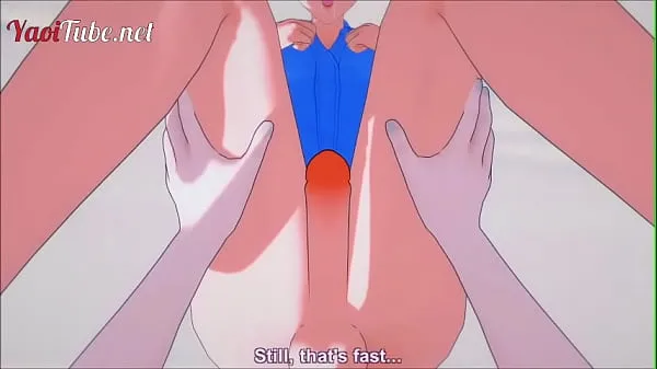 Show Evangelion Yaoi Hentai 3D - Shinji x Kaworu. Handjob, blowjob and bareback and cums in his mouth and ass power Tube