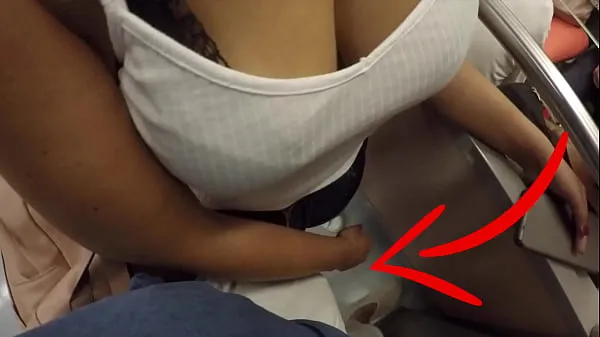 Unknown Blonde Milf with Big Tits Started Touching My Dick in Subway ! That's called Clothed Sex 파워 튜브 표시