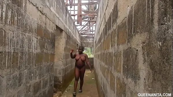Show The Uncompleted Building That Girls Are Living Naked And Fucked Anybody That Passed In The Local Bush power Tube