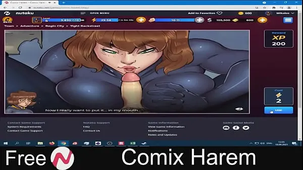 Vis Comix Harem strømrør