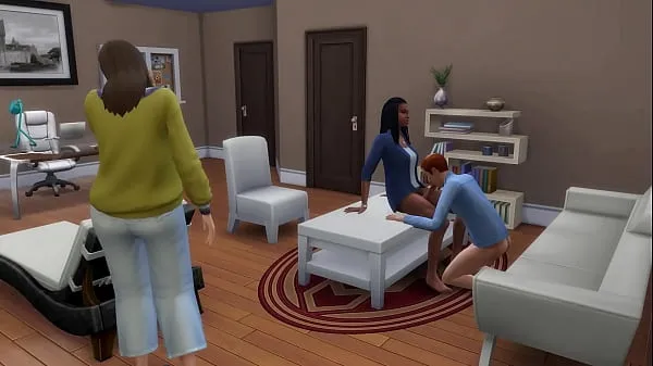 แสดง Ebony Shemale Marriage Counselor Fuck Client In Front of His Wife (The Sims 4 | 3D Hentai หลอดกำลัง