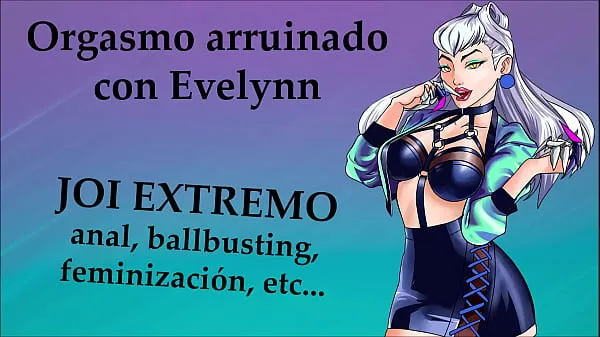 Masturbación extrema con Evelynn. Estilo Hentai league of legends Güç Tüpünü göster