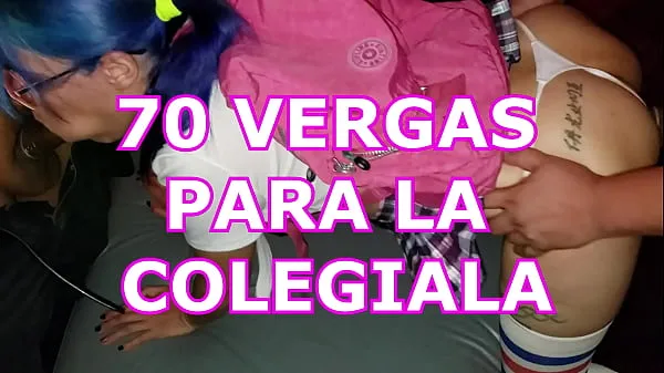 Afficher Mega GANG BANG, 70 bites contre un Mexicain, ils n'arrêtaient pas de me baiser, une bite est sortie et une autre est entréetube de puissance