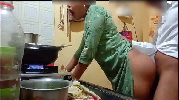 Show Indian sexy wife got fucked while cooking power Tube