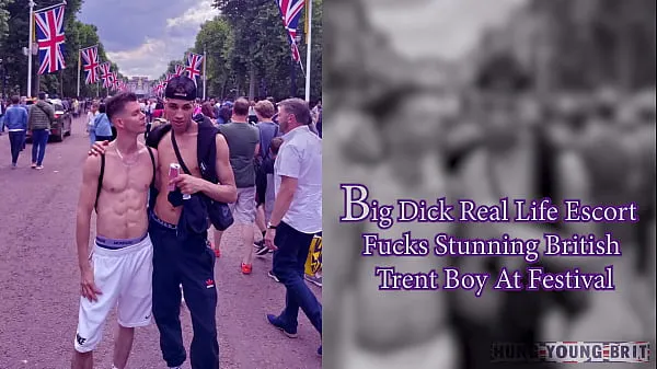 Show Big Dick REAL-life Twink FUCKS stunning 19yr British Trent boy@ festival power Tube