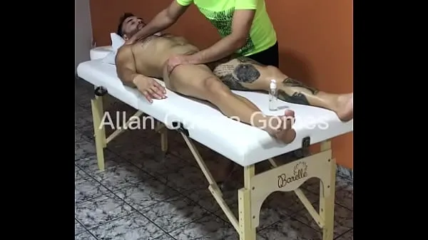 Show Massage session with MASSAGISTA RIO DE JANEIRO had a happy ending on MMA fighter Allan Guerra Gomes complete on x videos red - part 1 power Tube
