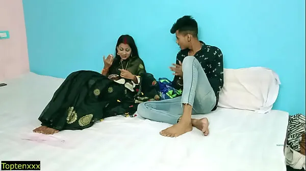 Show 18 teen wife cheating sex going viral! latest Hindi sex power Tube
