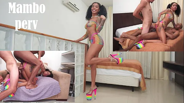 Ariella FERRAZ wird von 2 sehr großen Schwänzen gefickt (DP, Anal, Monsterschwänze, Gapes, 2on1, Gapes, Ebenholz) OB174Power Tube anzeigen