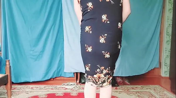 แสดง Hot Big Booty Blonde Gay in Milf Dress Youtuber CrossdresserKitty หลอดกำลัง