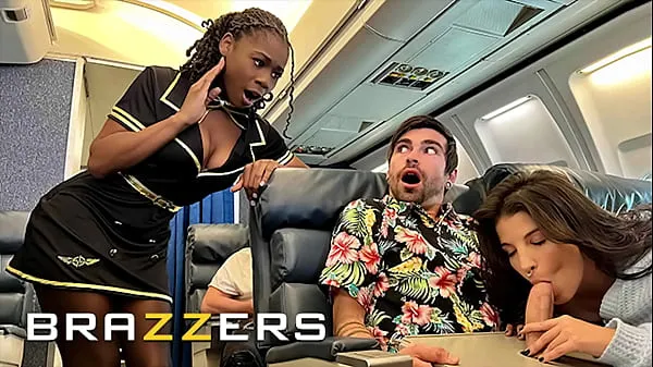 Show Lucky Gets Fucked With Flight Attendant Hazel Grace In Private When LaSirena69 Comes & Joins For A Hot 3some - BRAZZERS power Tube