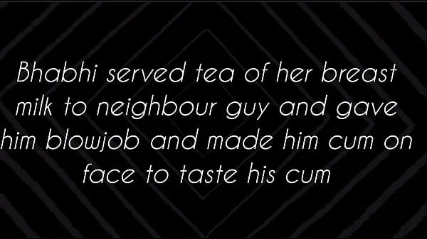 Bhabhi served yummy tea of her breast milk to padosi and gave him a sloppy blowjob to drink his thick cum (Hindi audio पावर ट्यूब दिखाएँ